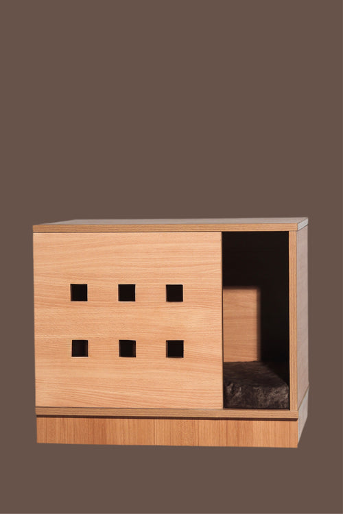 NAP NOOK – Coffee Table with Built-In Pet Hideout